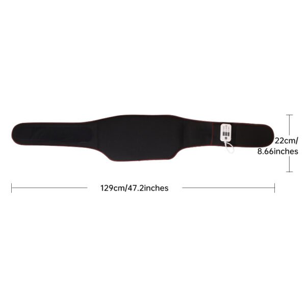 Fast Electric Heating Pad For Waist And Abdomen, Vibratory Massage Mode - Image 6