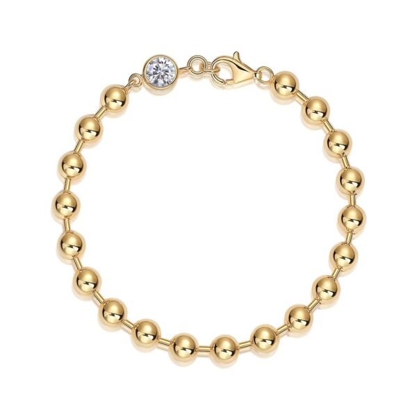 Luxury Fashion Mossan Diamond S925 Silver Bracelet Comparable To Natural Diamonds