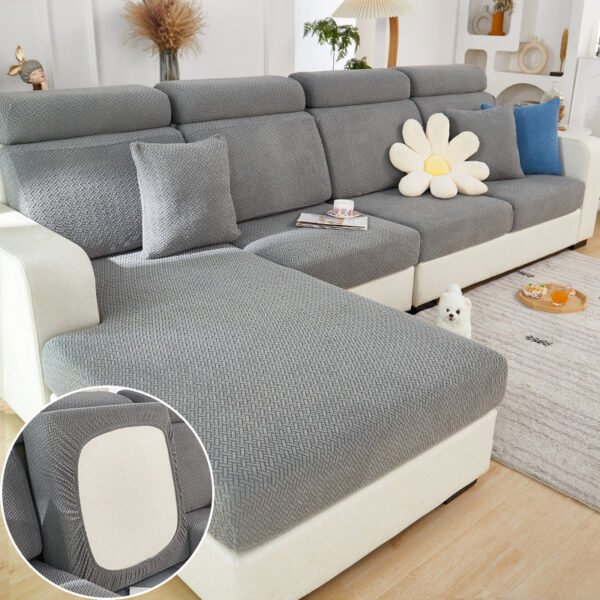 Elastic All-inclusive Four Seasons Universal Cover Towel Sofa Cushion Cover - Image 6