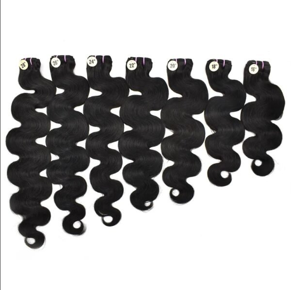 Hot Sale 2025 Brazilian Body Bo Raw Human Hair Extension Affordable Bundle Weave Customizable Factory Direct - Image 6